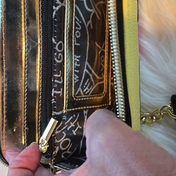 💋NEW Betsey Johnson Cat-eye lady Face Purse Clutch - Picture 6 of 12